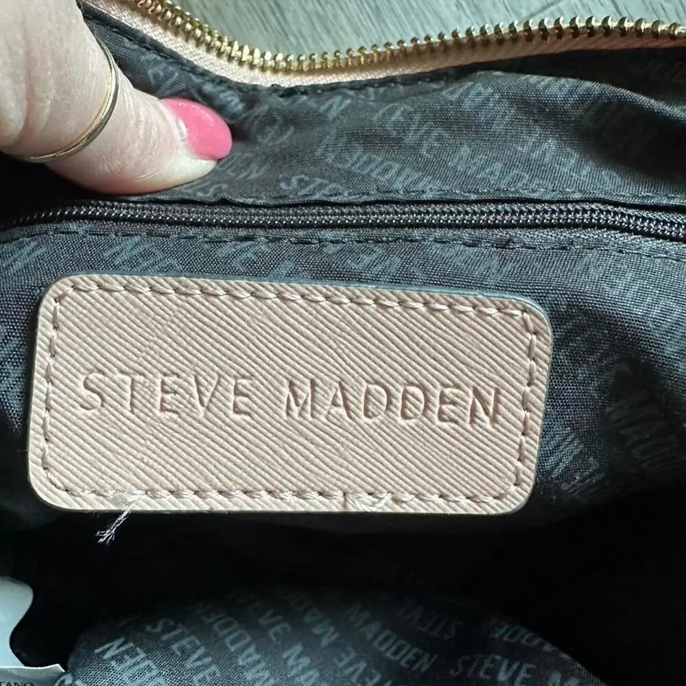 Steve madden pink crossbody bag